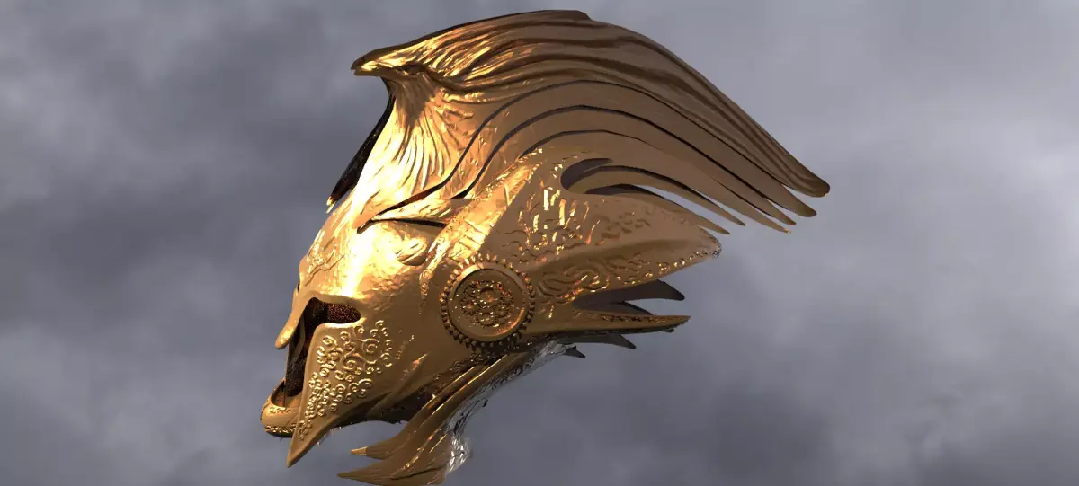 Spartan Solar helmet 3D model