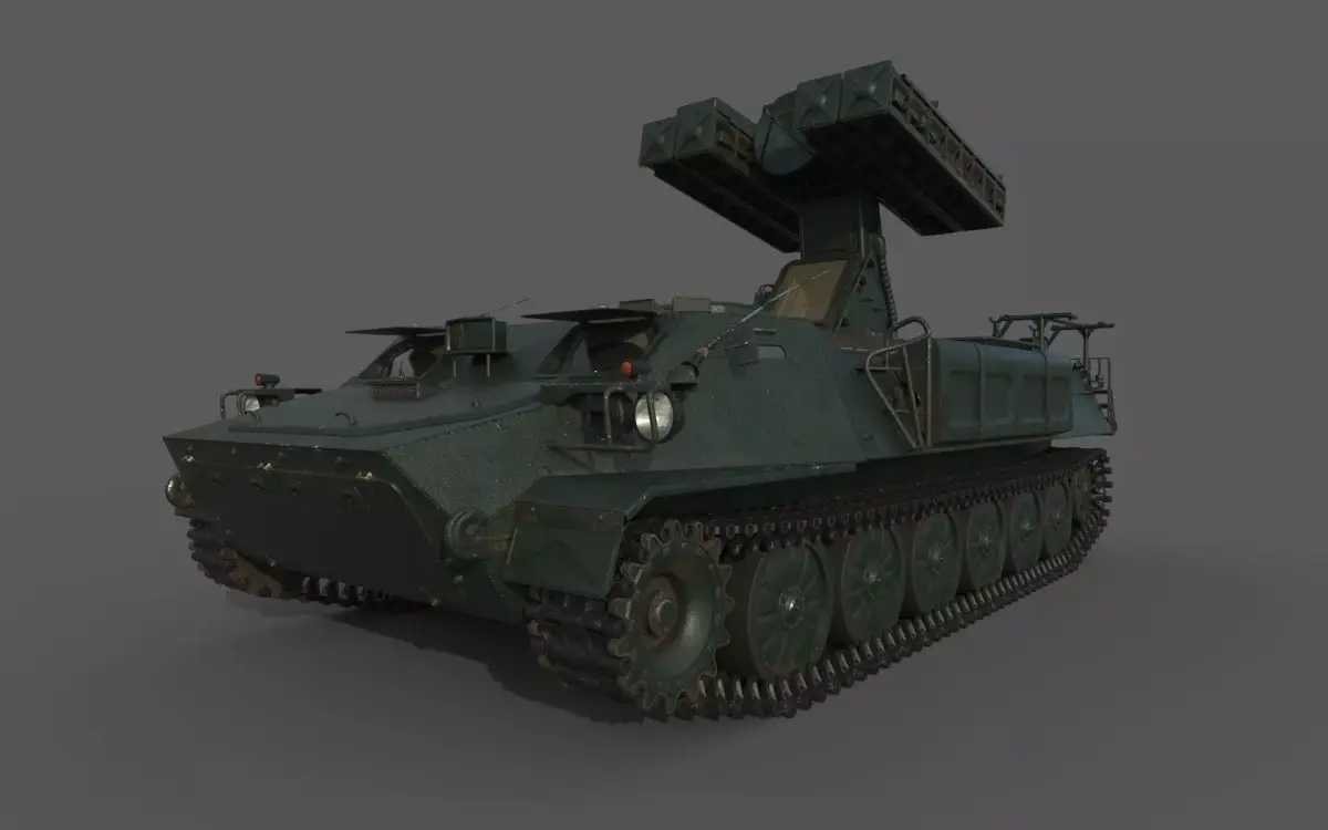 SA-13 Gopher 3D model