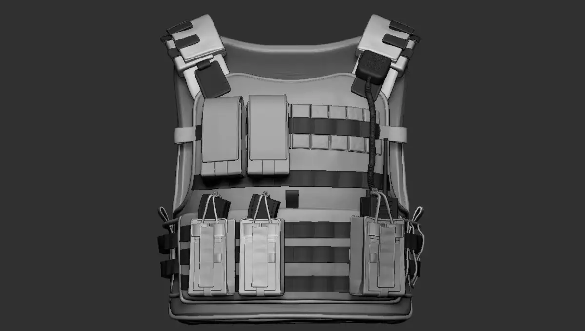 TACTICAL VEST 3D model