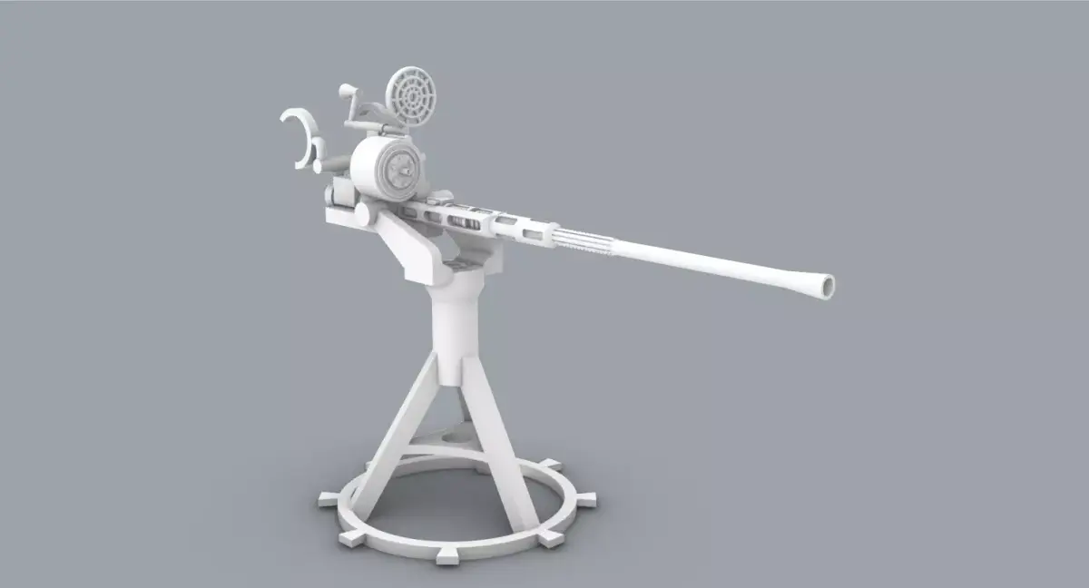 PM Oerlikon 20mm 3D print model