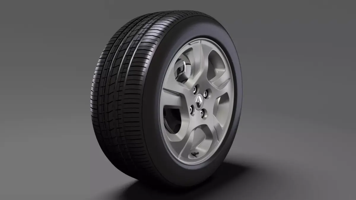 Renault Logan wheel 2017 3D model