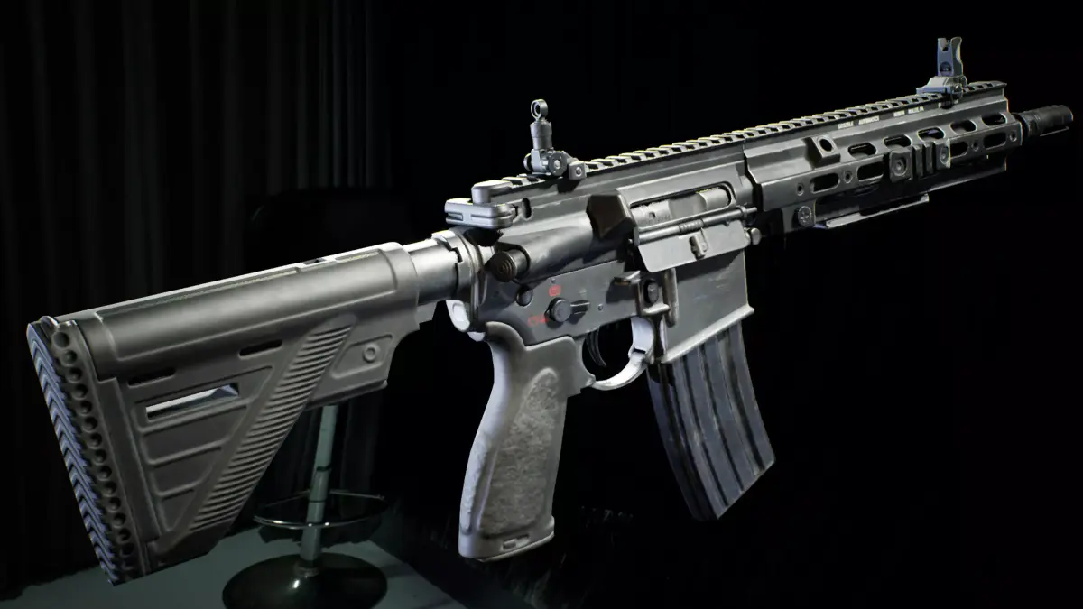 PBR - HK 416 Assault Rifle  - Game-Ready 3D Asset Low-poly 3D model