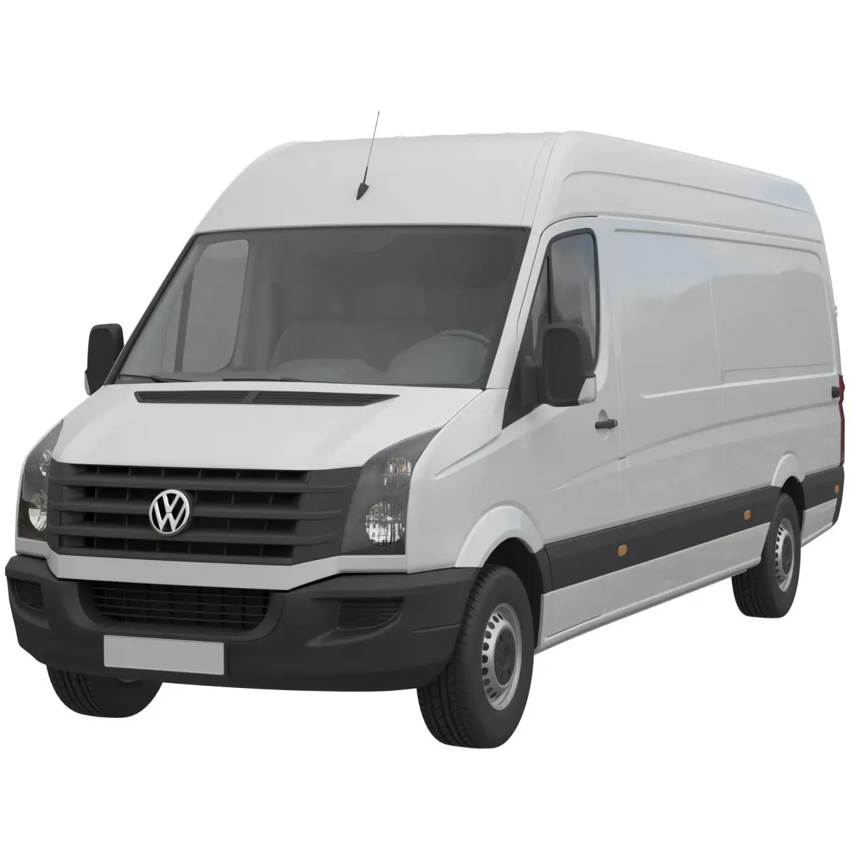 VW Crafter 2011 Panel Van L3H2 3D model