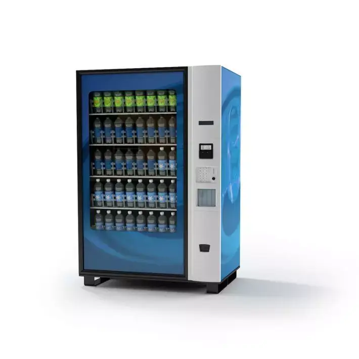 Blue Vending Machine 3D model