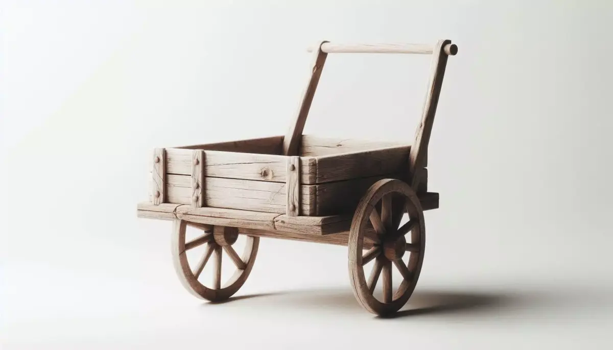 Wooden Cart 3D Printable Model 3D print model purchase