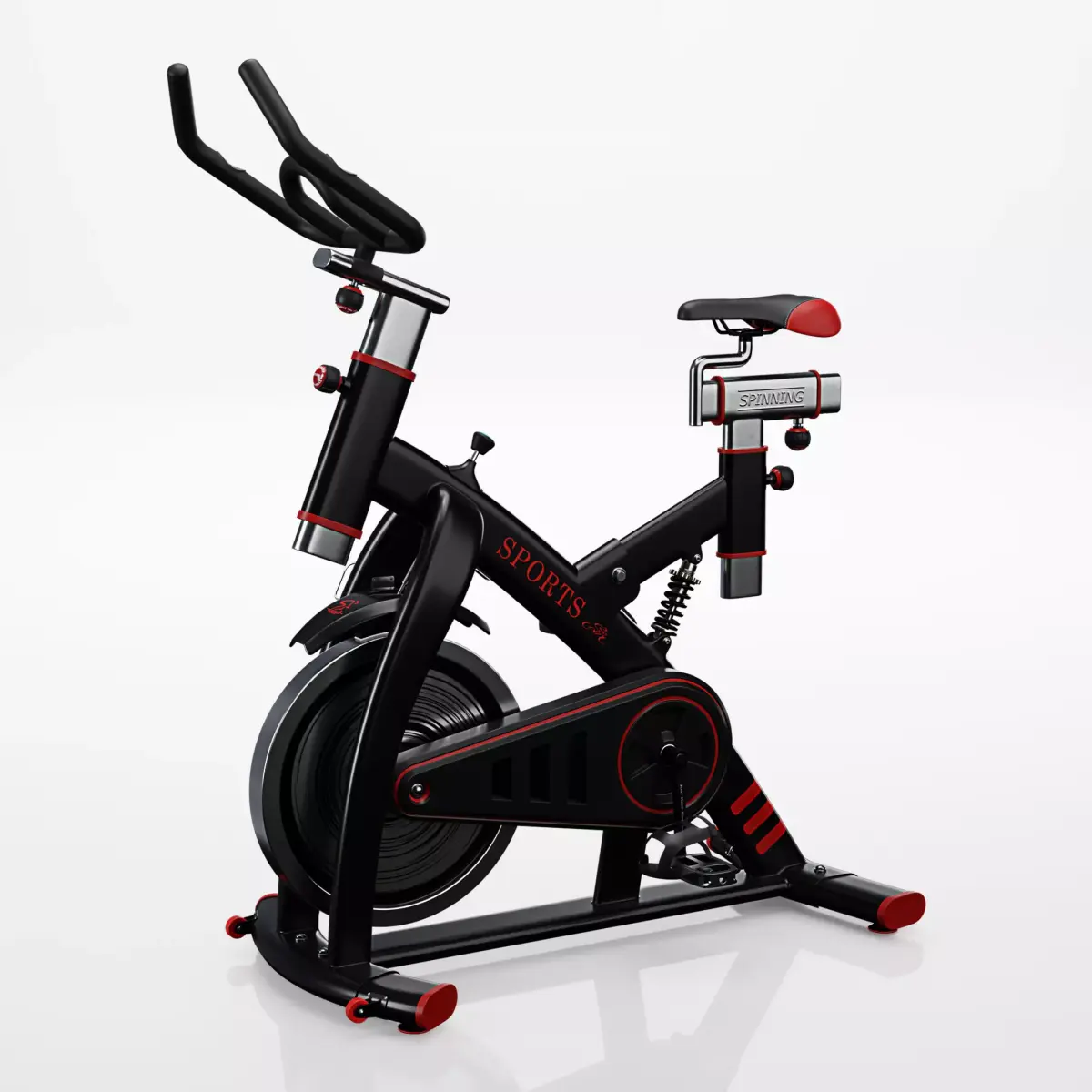Spinning Bike 3D model purchase