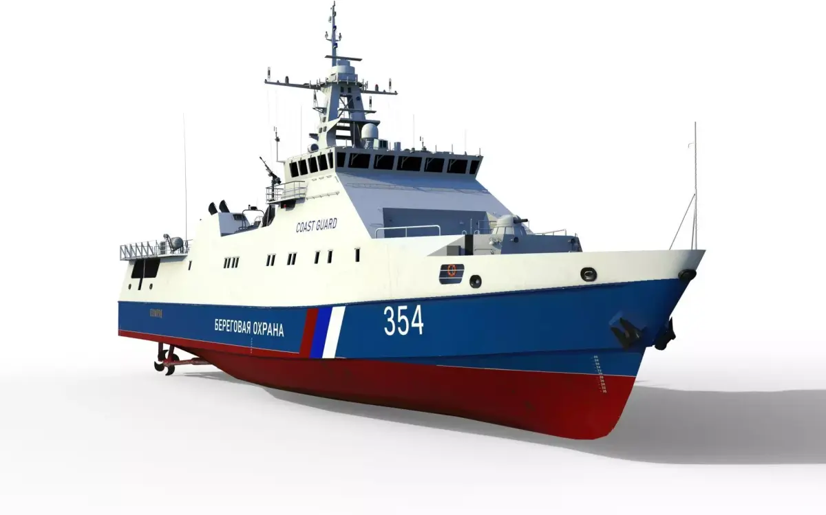 Project 22460 Rubin-class patrol boat 3D model