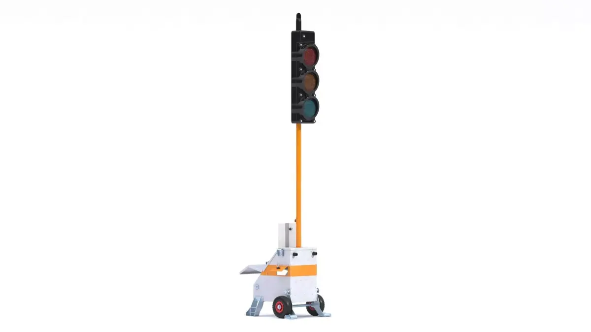 Portable Traffic Light 3D model