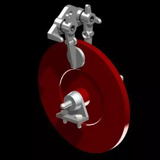 Drum brake Free 3D model