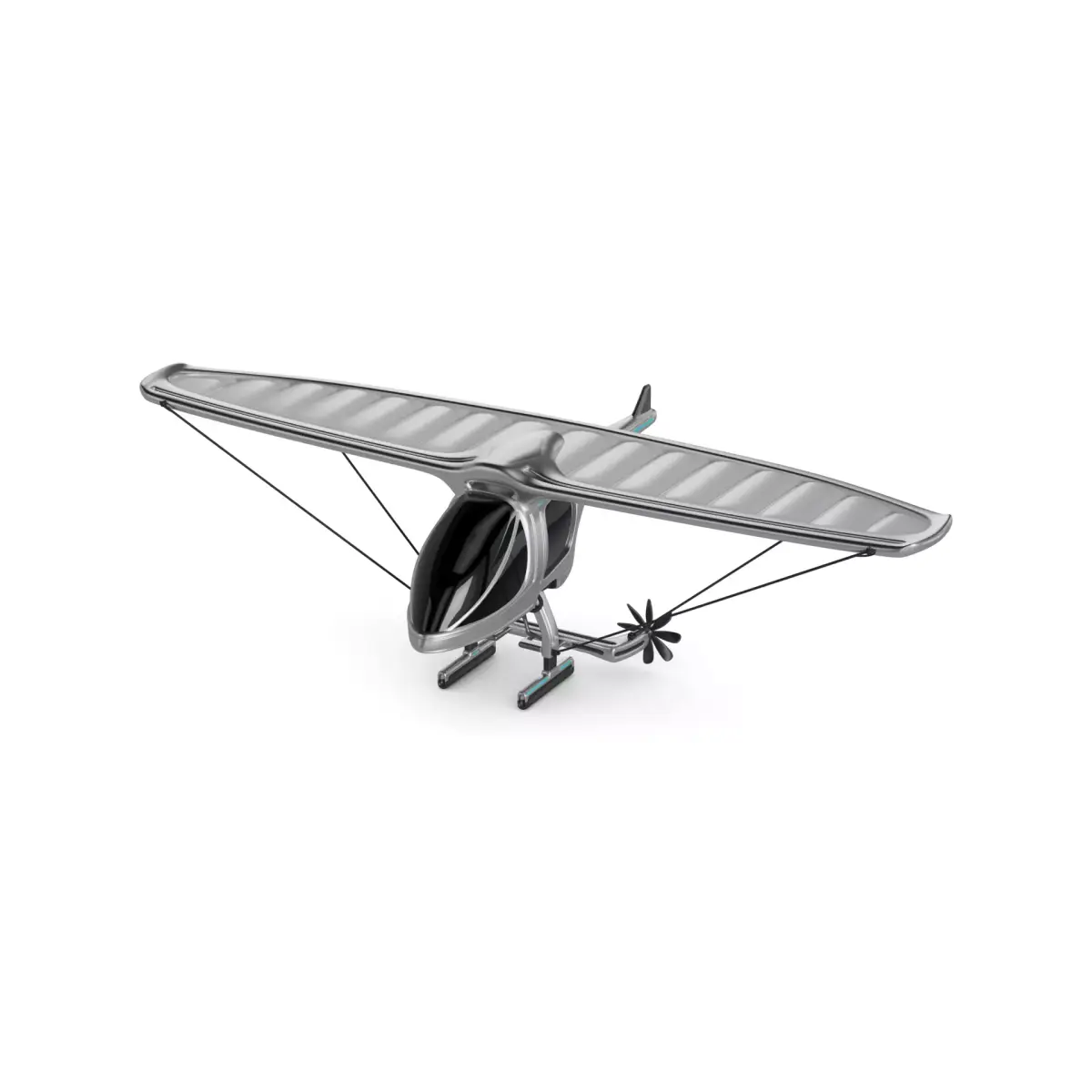 Powered Paraglider 3D model buy