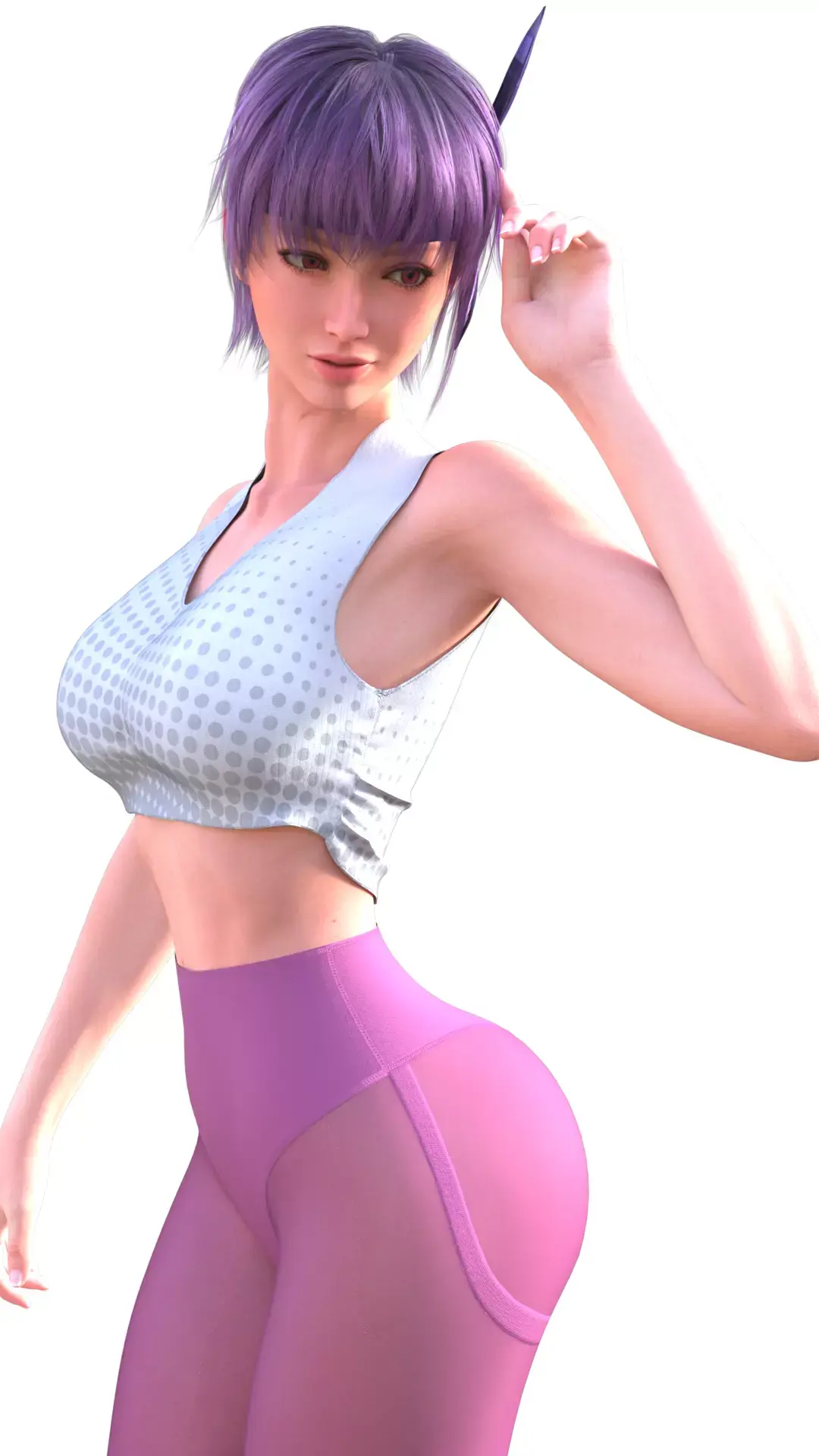 Ayane Sport Mode Agile and Fierce Fitness Warrior  3D print model purchase