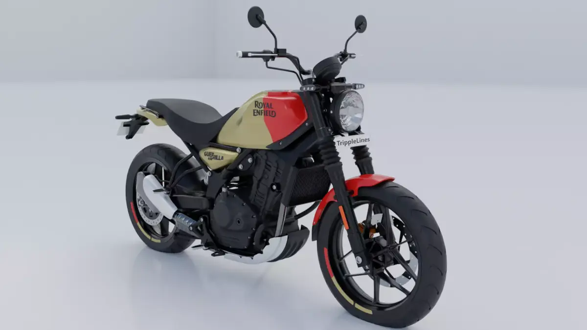 Royal Enfield Guerrilla 450 3D Model 3D model