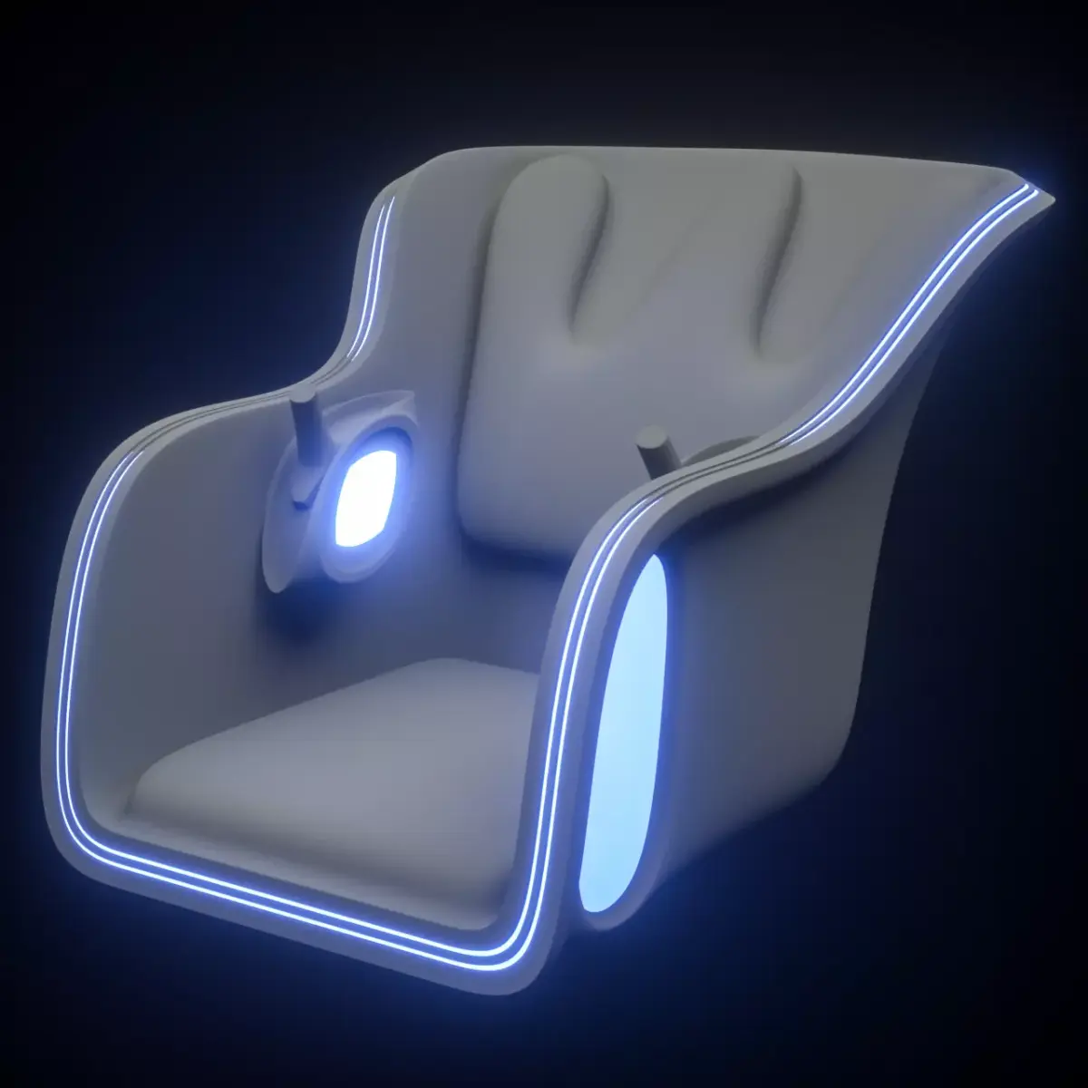 Pilot Seat 3D model