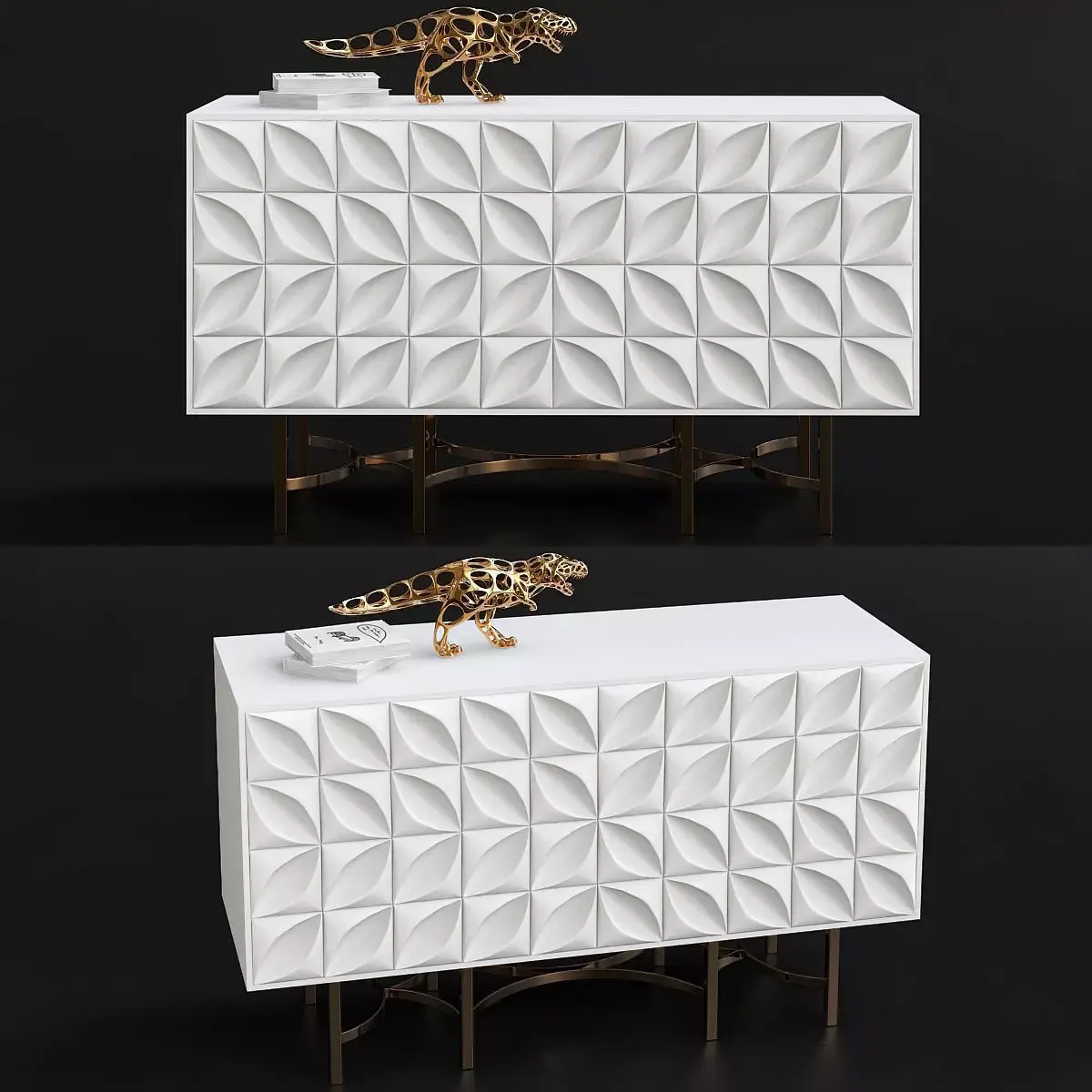 Barrington Console 3D model