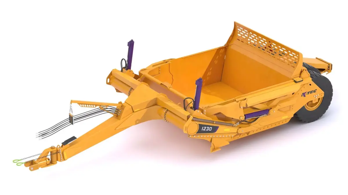 K-Tec Direct Mount Scrapers 1230  3D model