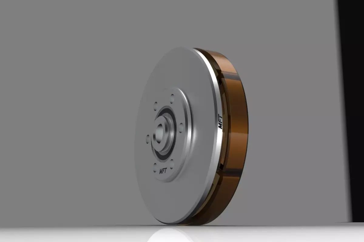 Axial Flux Coreless BLDC Motor 3D model