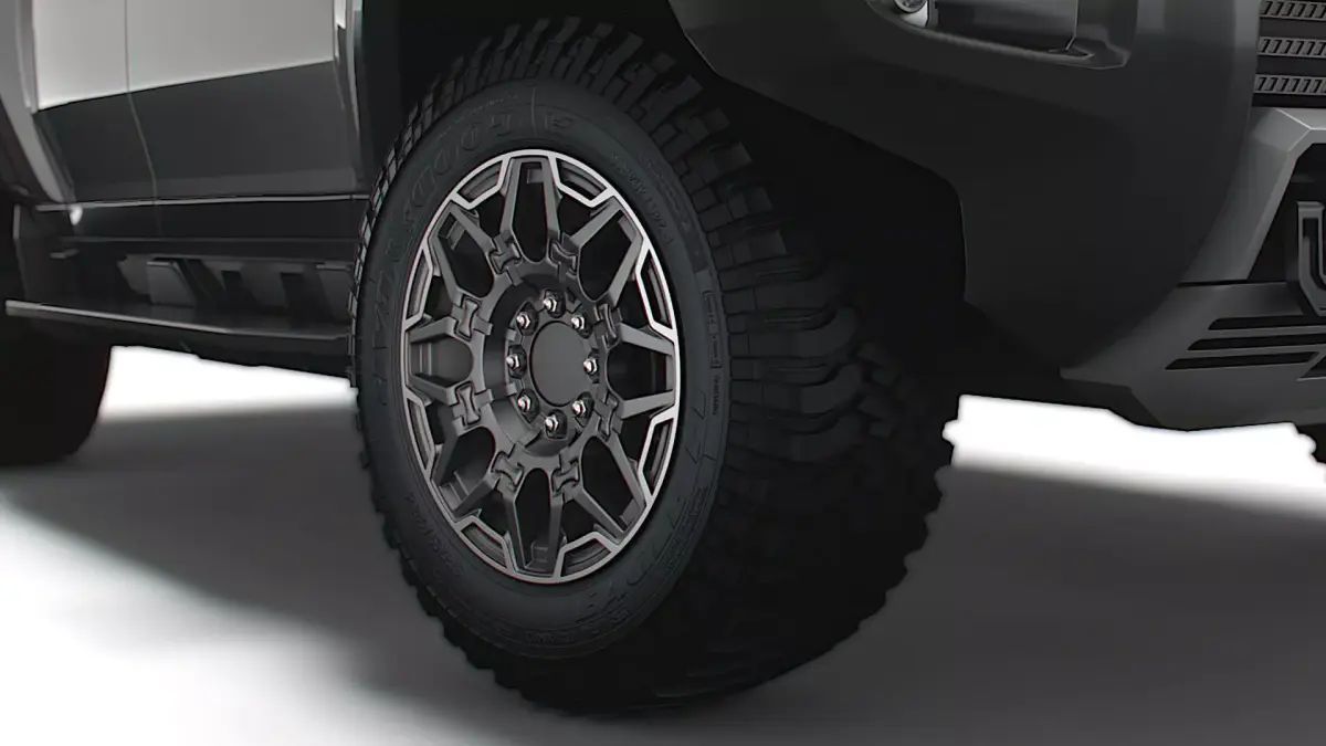 GMC Hummer EV Pickup Edition 1 2022 wheel 3D model