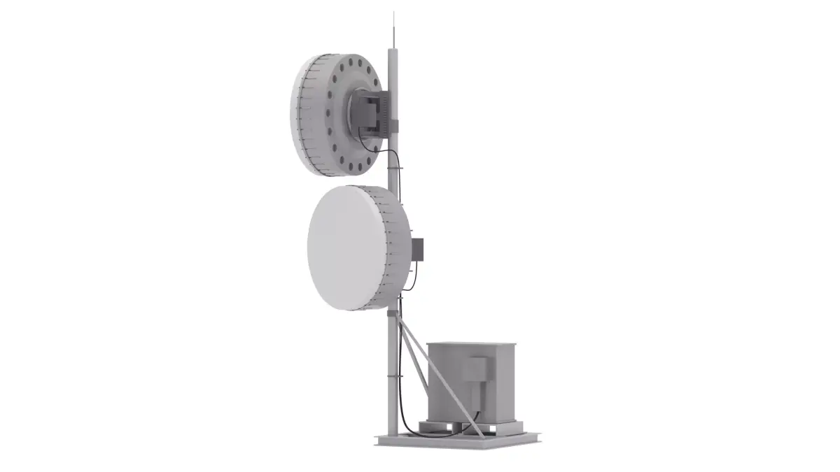 Mobile Antenna v1 3D model