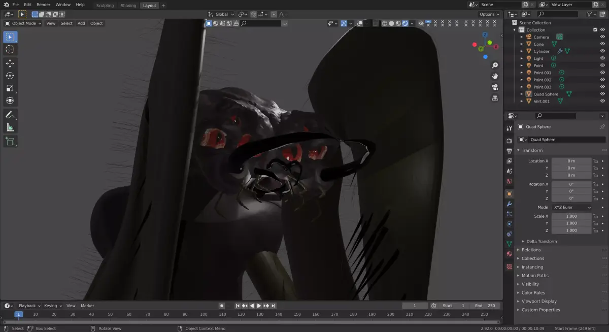 Alien Ant 2 3D model