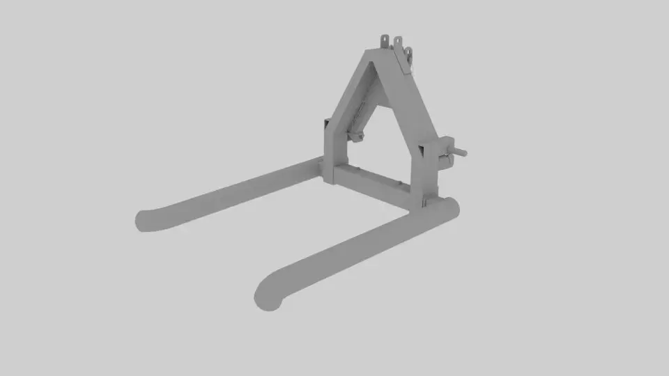 Fliegl Bale Fork 3D model