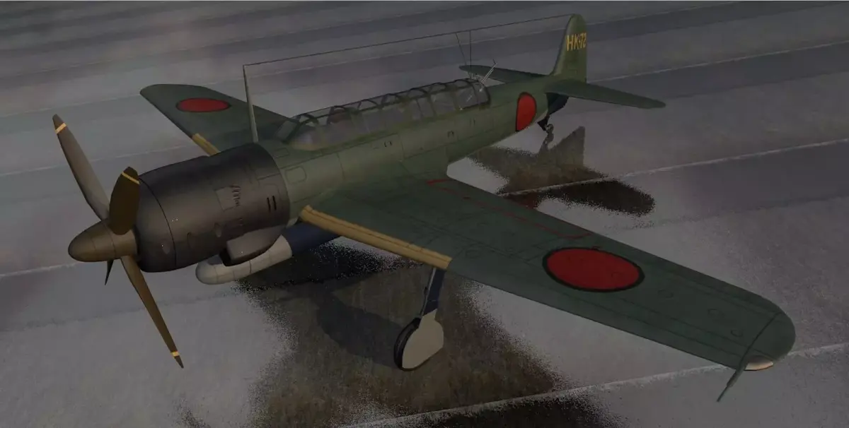 Nakajima C6N1 Saiun - aka Myrt 3D model