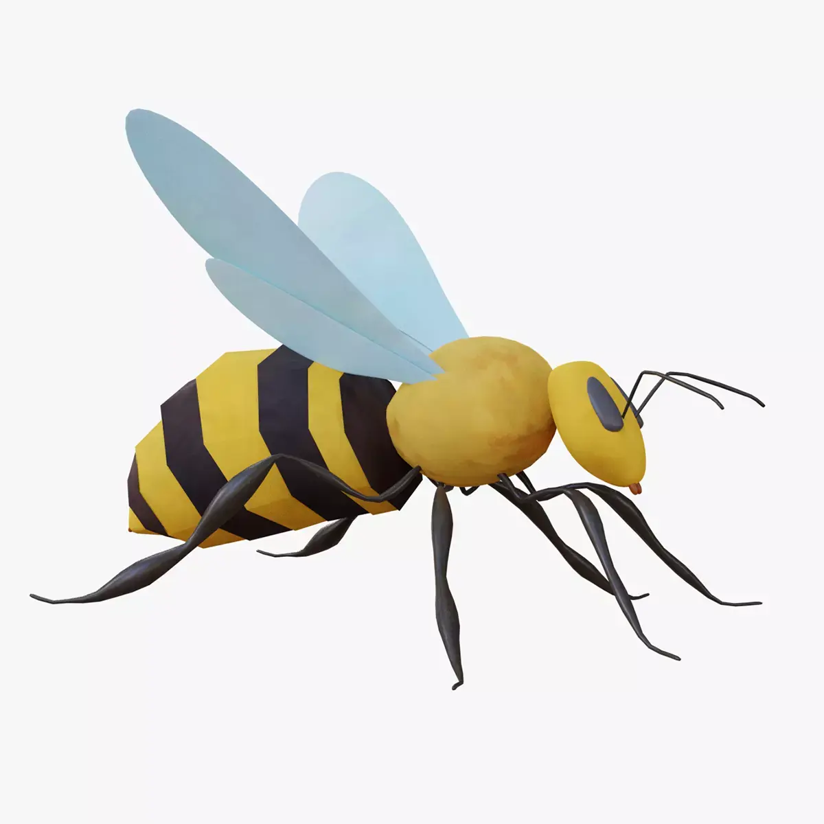 Bee Cartoon 3D model purchase
