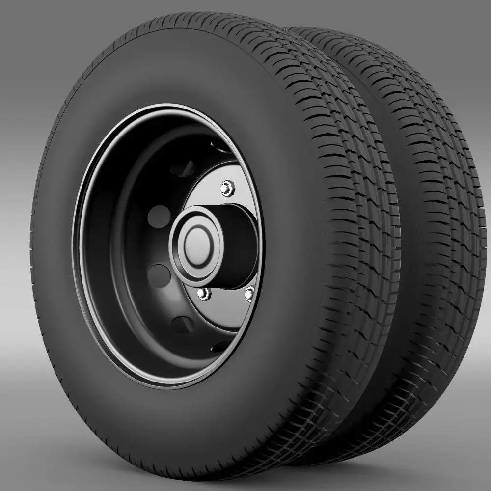 Ashok Leyland wheel2 3D model