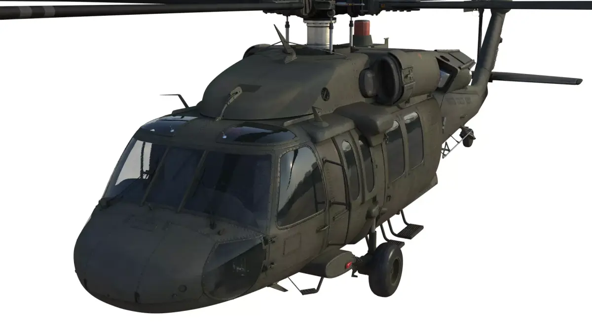 Blackhawk helicopter 3D model