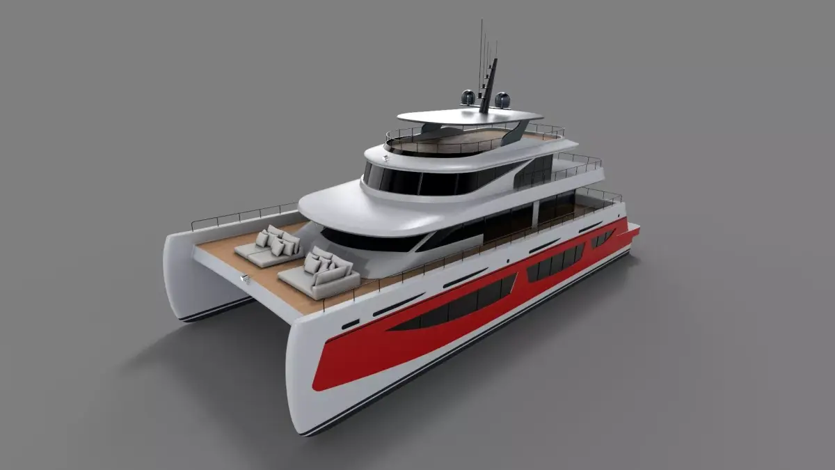 Catamaran 3D model shop