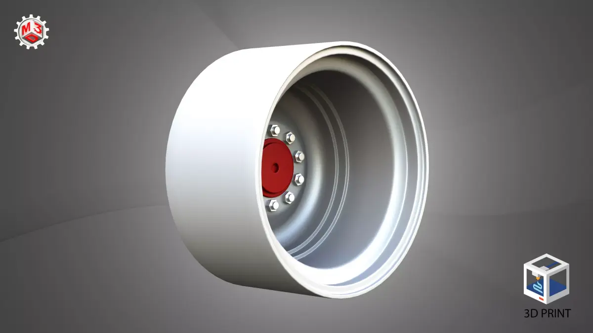 Front Wheel - Combine 1688 3D model