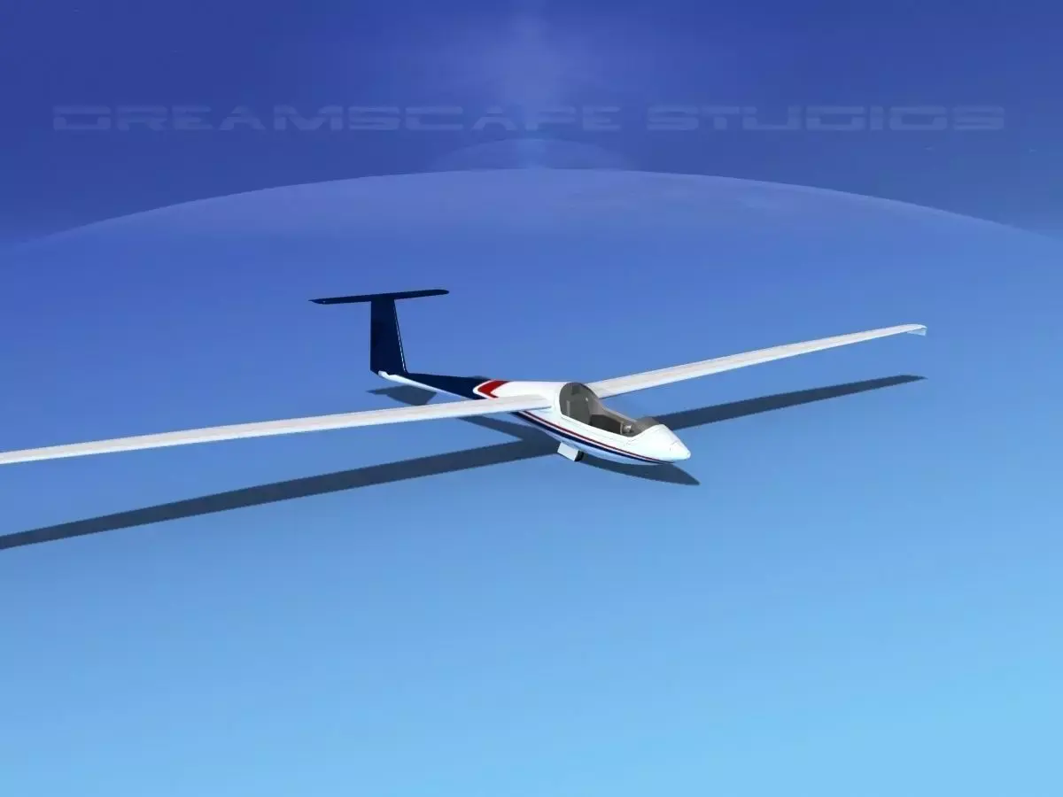 Centrair C-101 Pegase V06 Low-poly 3D model