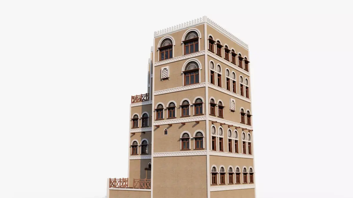 Lavish Apartment Low-poly 3D model