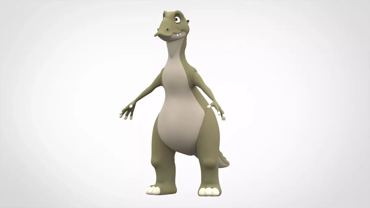 Mutt Muttaburrasaurus 3D model