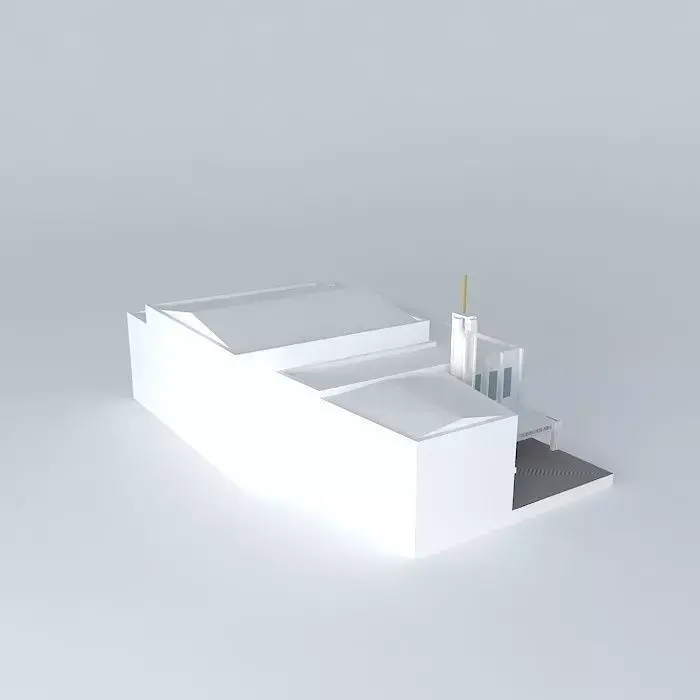 LDS. Missionary Training Center Stake Aragon. Free 3D model