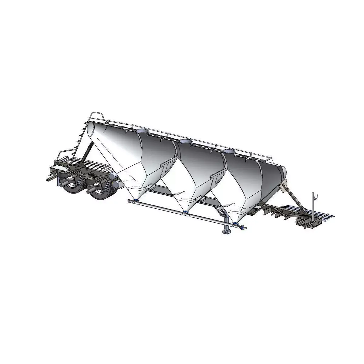 Pneumatic Tank 750cuft 3D model