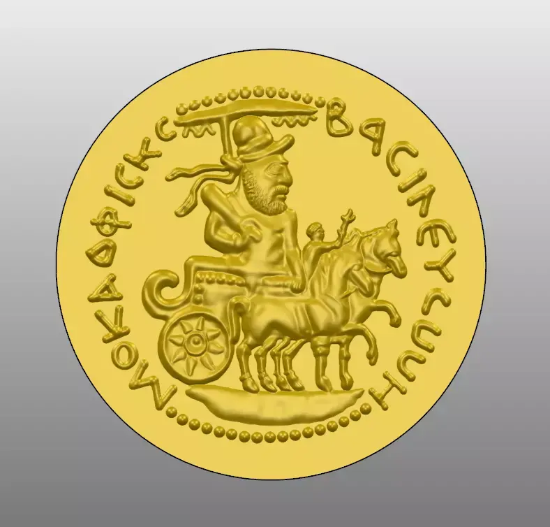 Coin pendant Free 3D model purchase