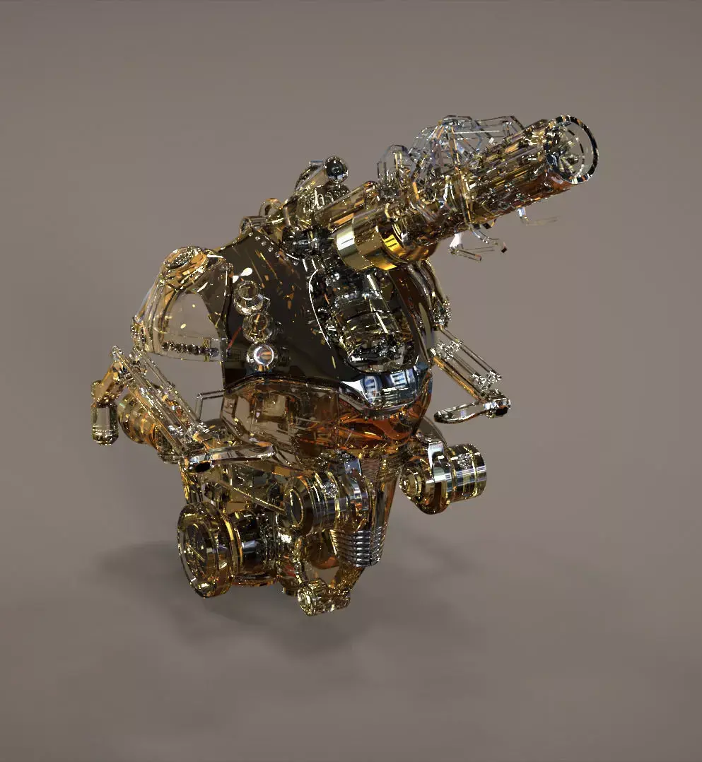 Rocket Cannon 3D model