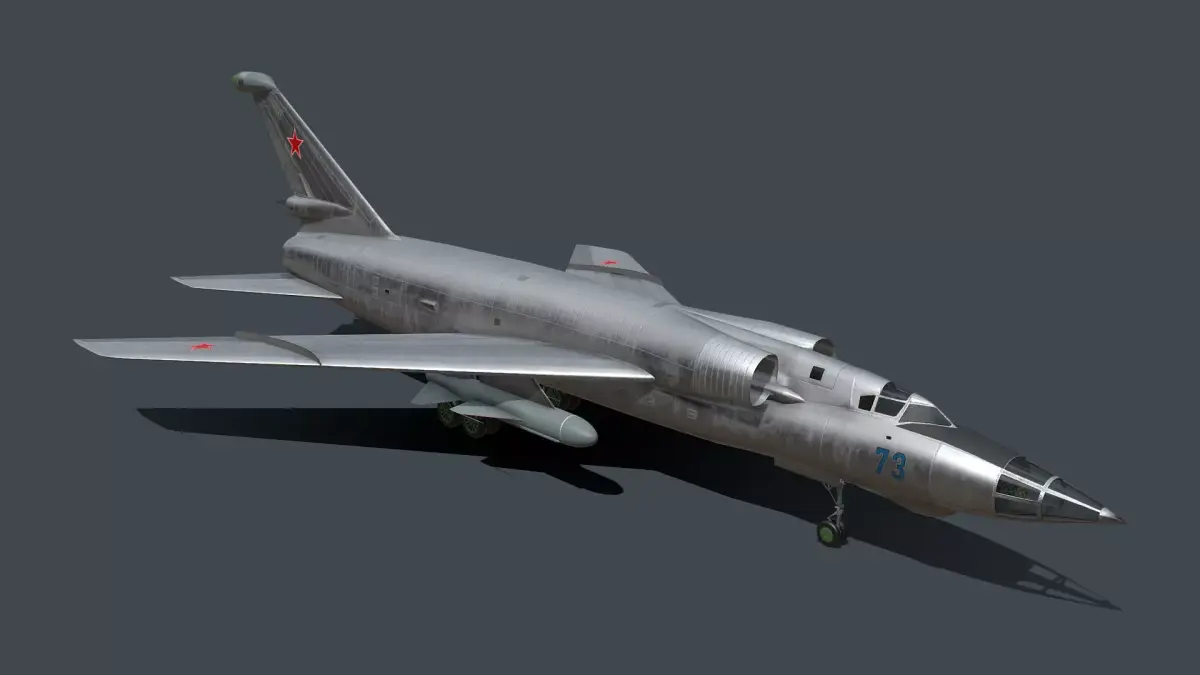 Tupolev Tu-98 Low-poly 3D model