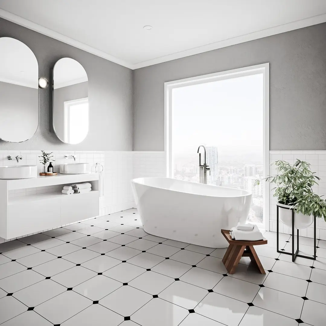  Victorian Bathroom - Contemporary 
