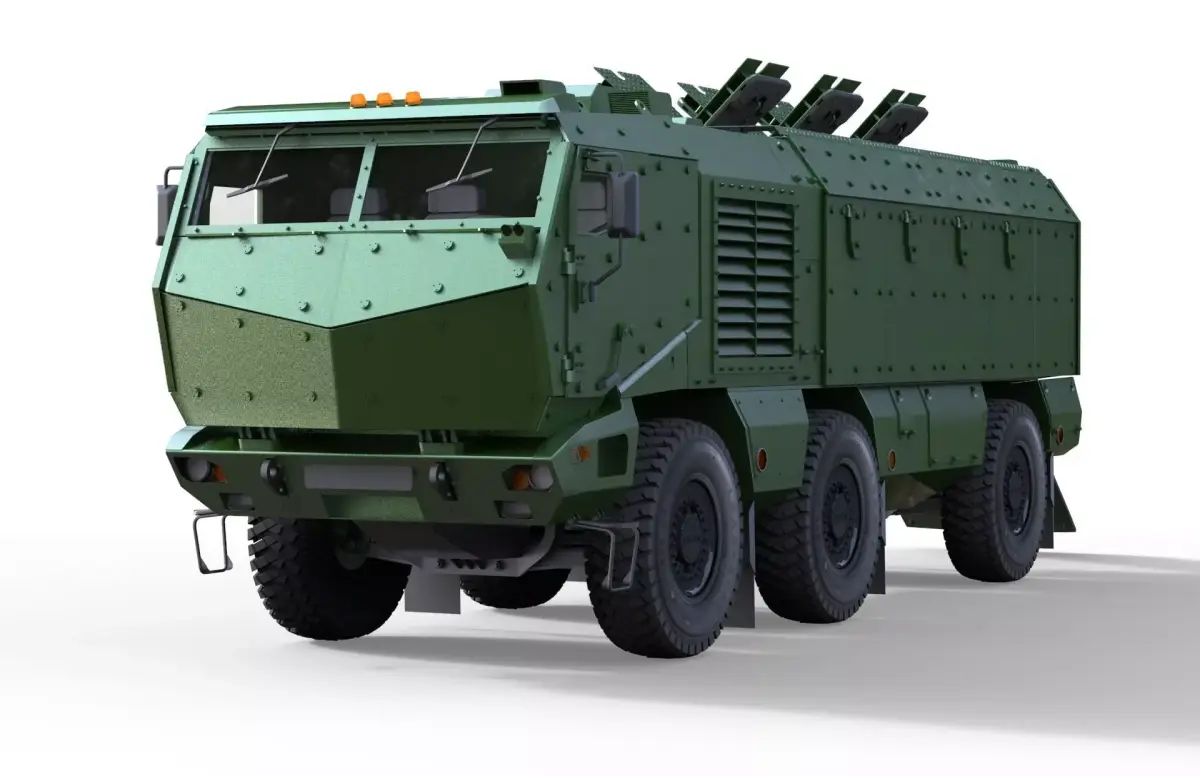 Kamaz Typhoon Truck 3D model