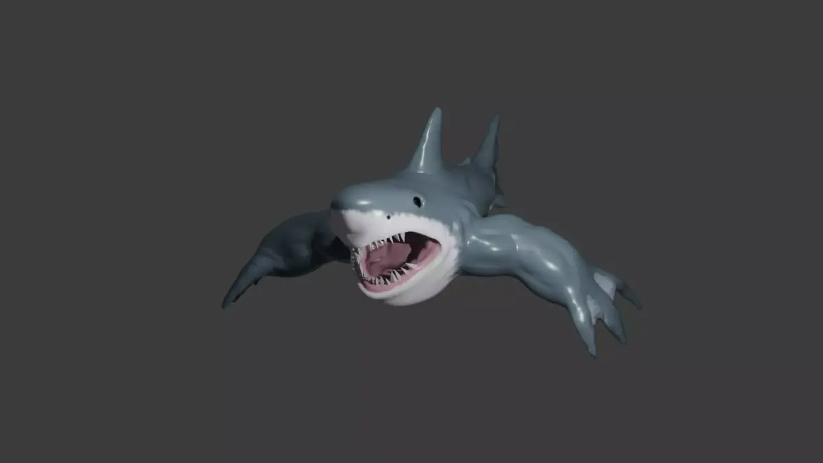 BuffShark 3D model