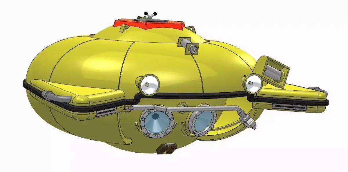 SP-350 Denise 3D print model