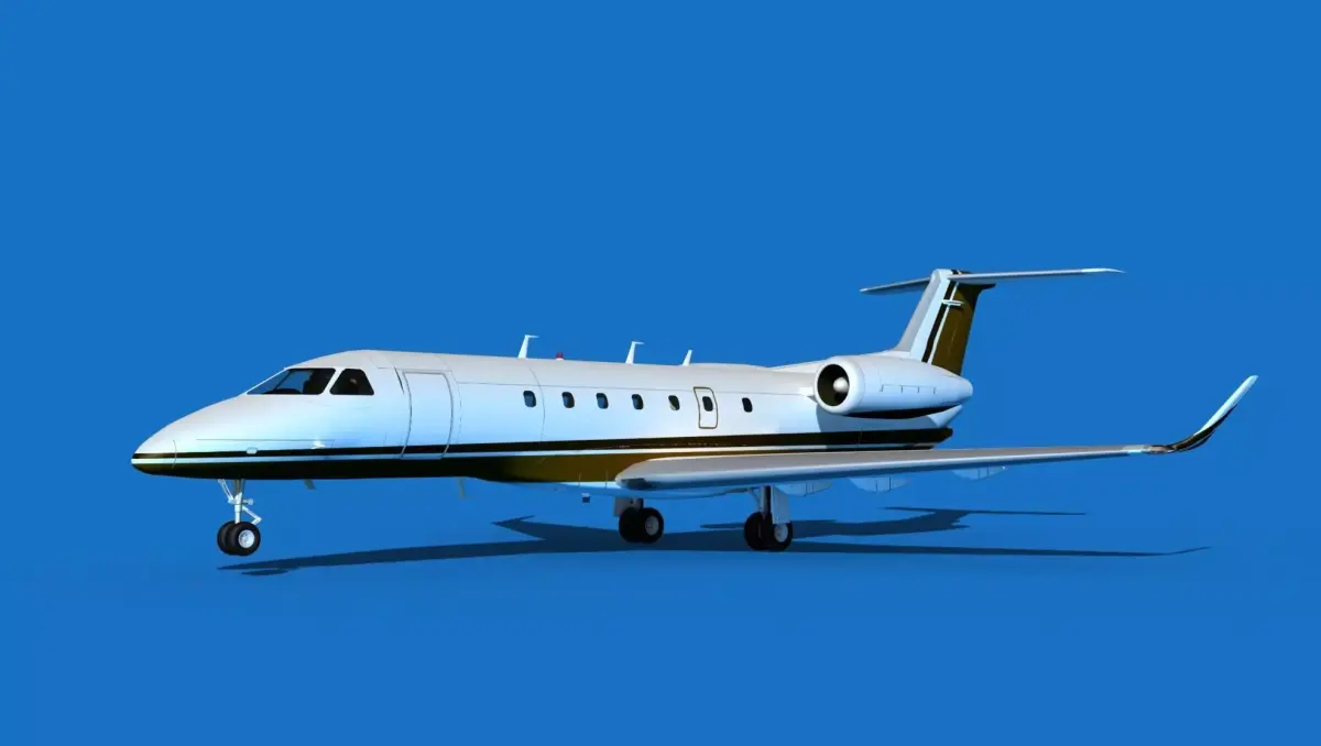 Embraer Legacy 500 V07 3D model