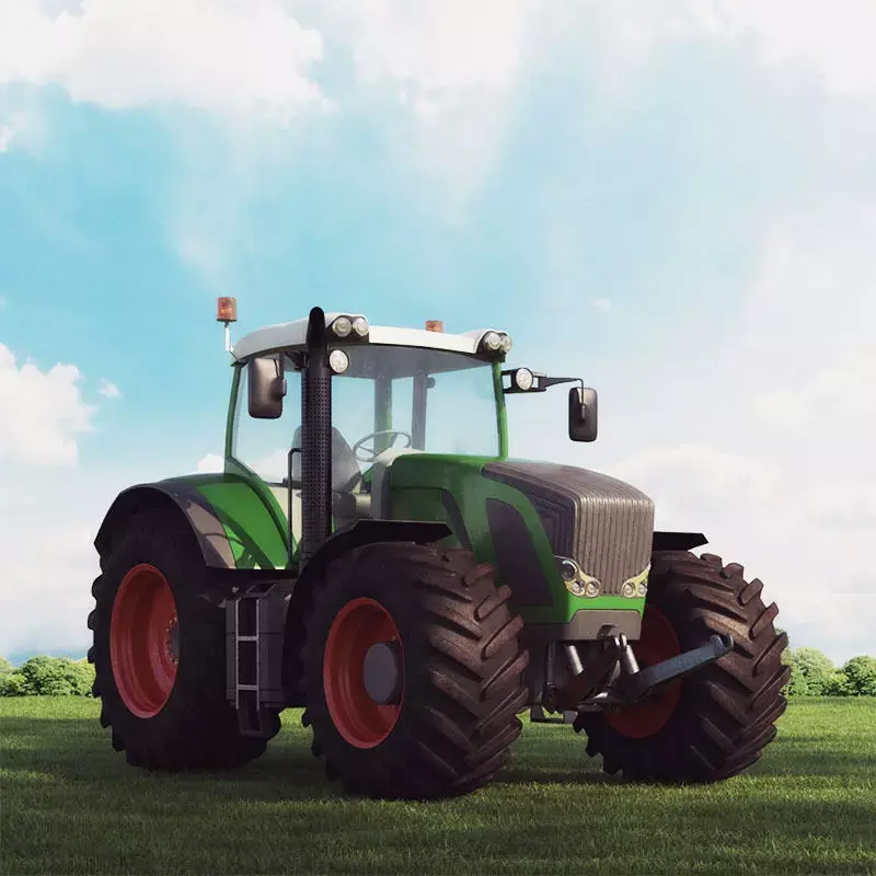 tractor 01 am 146 3D model