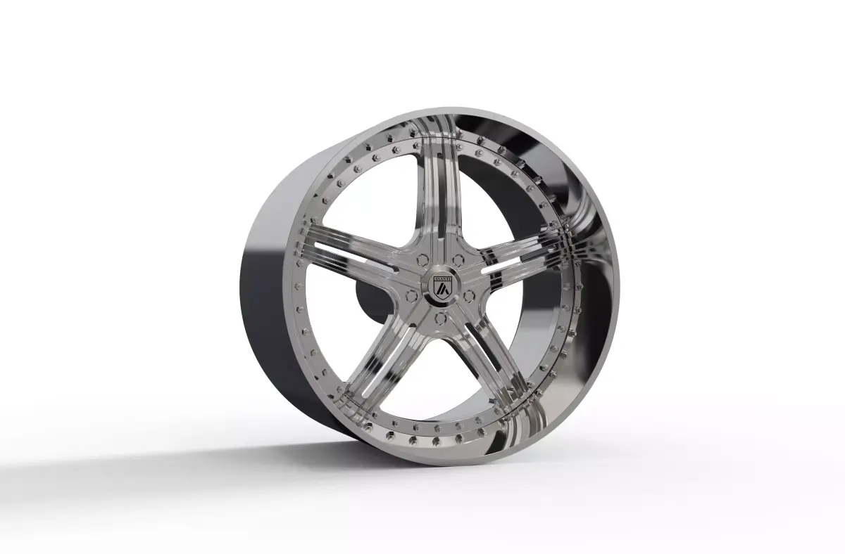 ASANTI AF155 WHEEL 3D MODEL 3D model