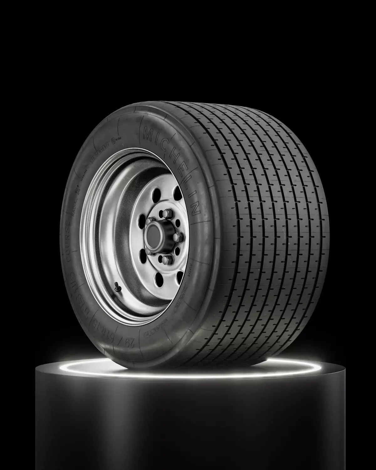 Michelin TB15 335 35 R15 93V  3D model