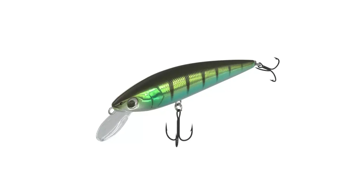 Crankbait fishing lure  3D model