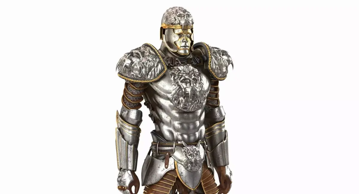 Medieval Armor Lion 3D model