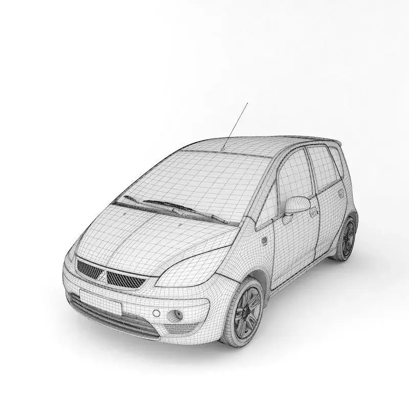 Mitsubishi Colt 3D model