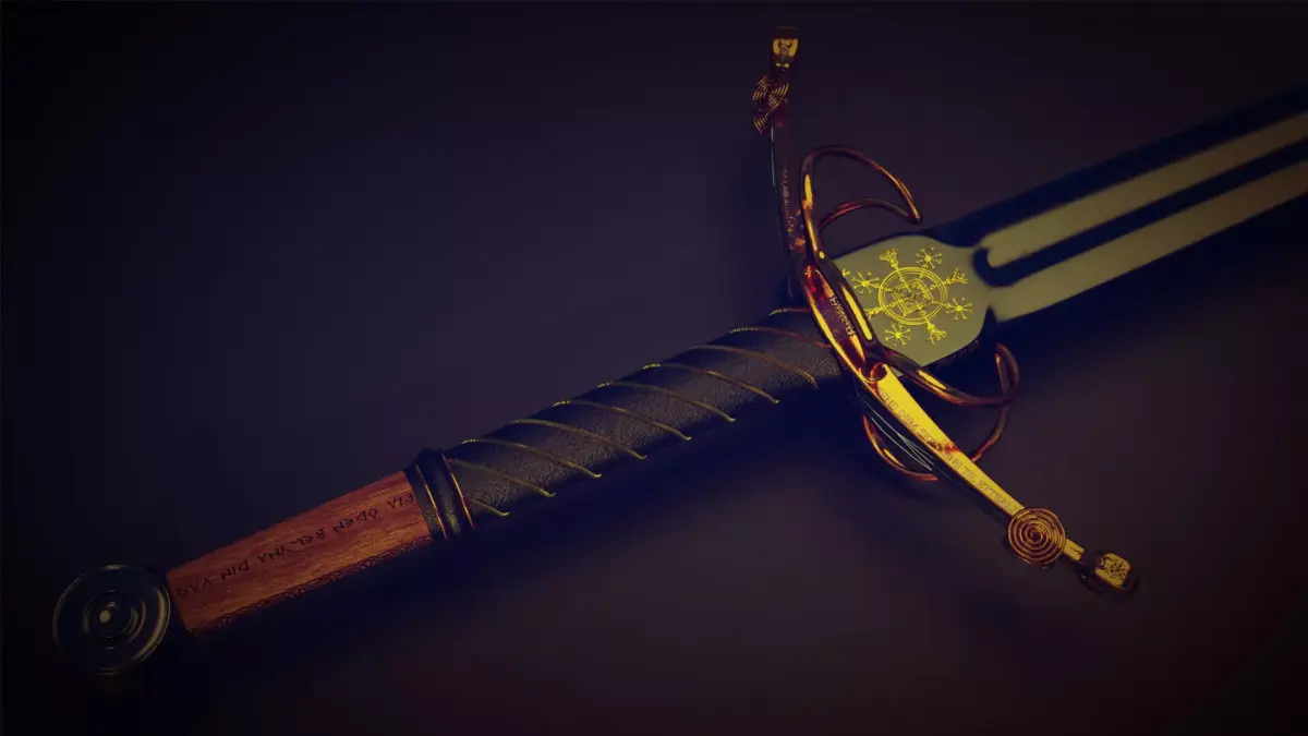 Bastard Sword 3D model order